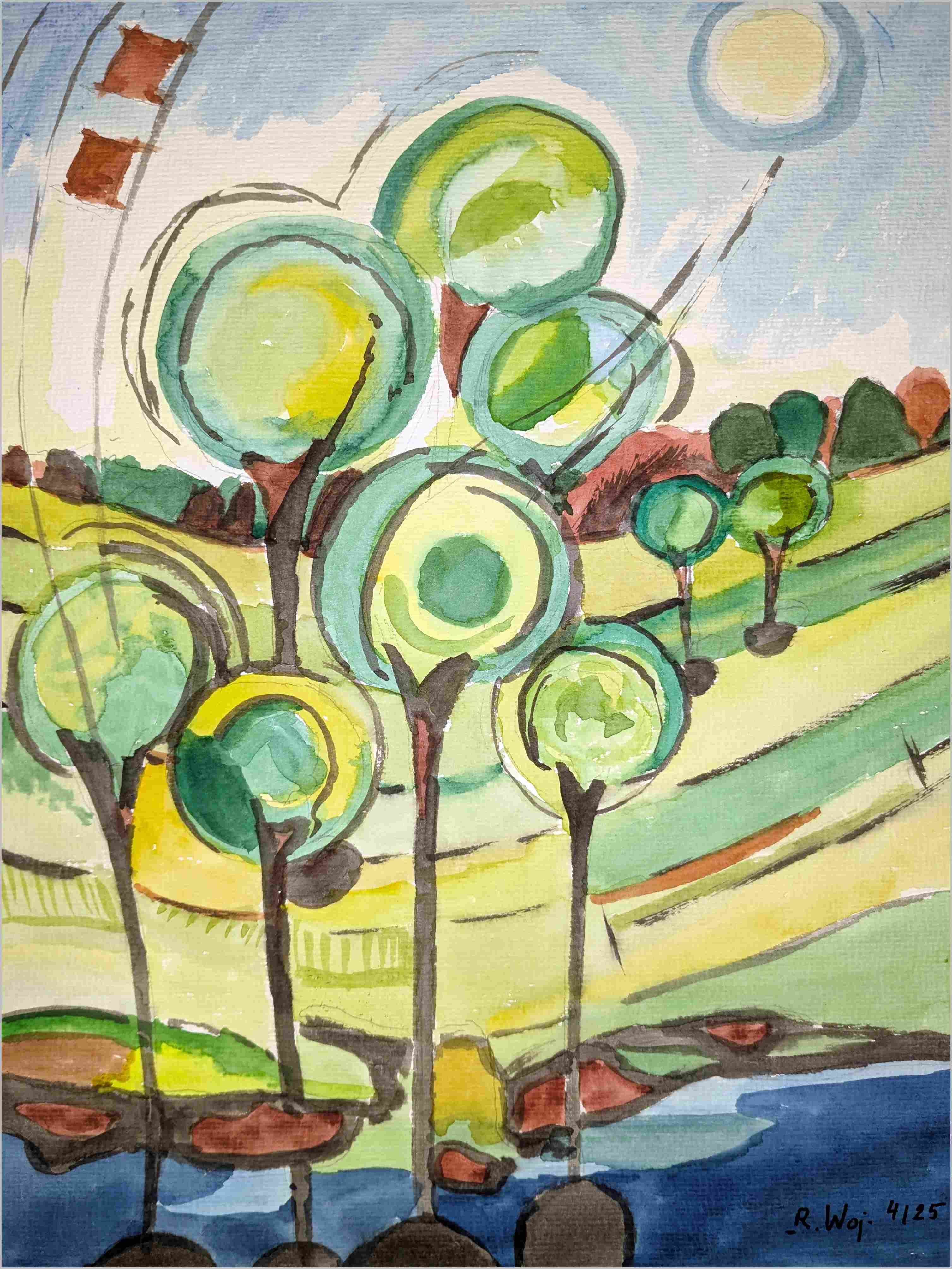   Froehliche Landschaft
